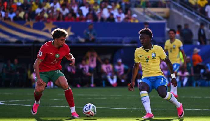 Brasil se lleva el empate 1-1 ante Marruecos